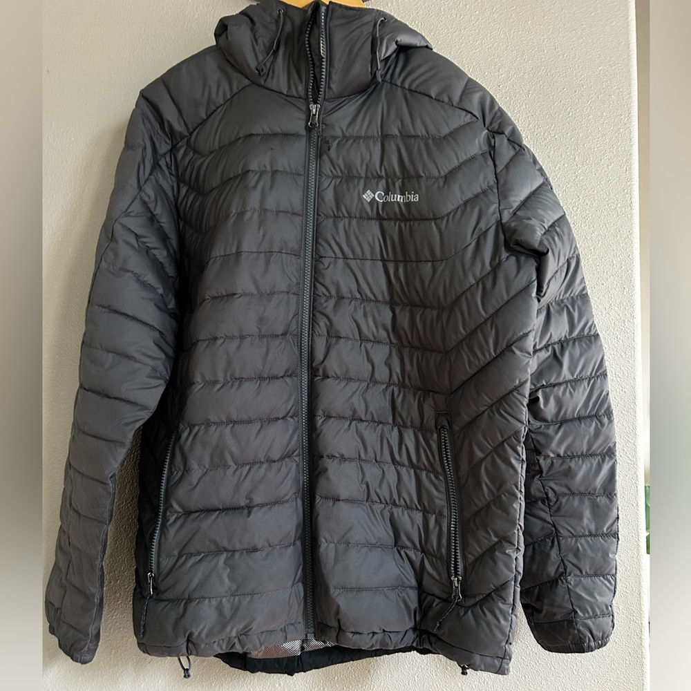 Columbia Men’s Powder Lite Jacket Grey Medium